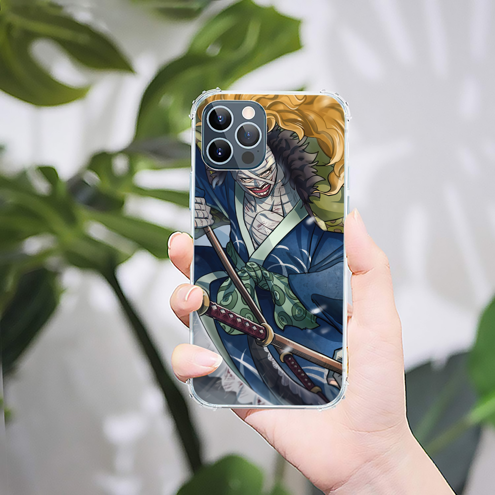 （画像用） ワンピース ONE PIECE 【iPhone 12シリーズ対応】透明スマホケース（クリアソフトケース）
